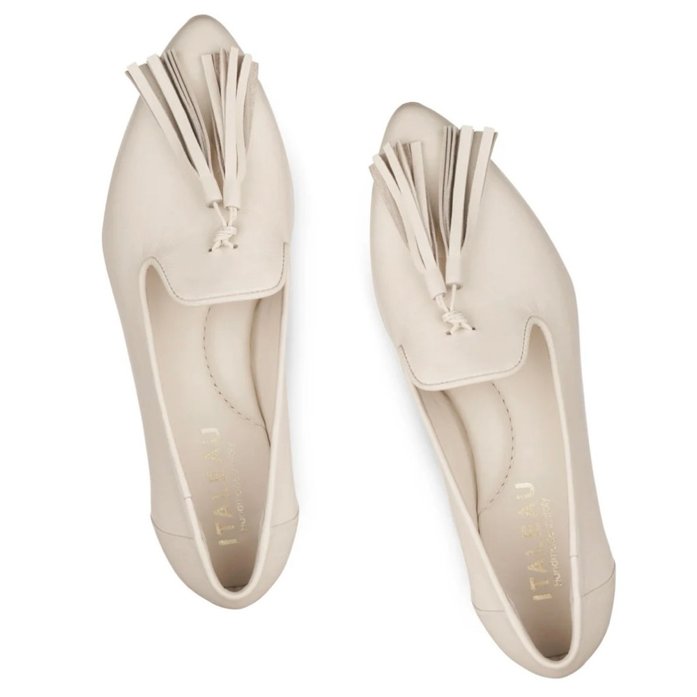 Italeau Italian leather tassel loafers